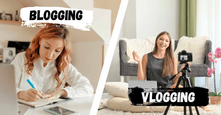 Difference of Blog vs Vlog